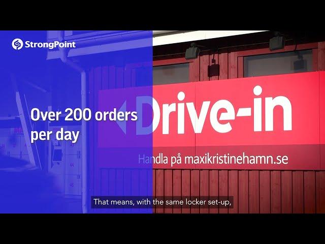 ICA Kristinehamn fulfilling 200 online orders a day using StrongPoint's grocery lockers