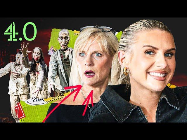 Chloe Burrows Pranks Mum Into Thinking Zombies Are Real! | @Channel4.0