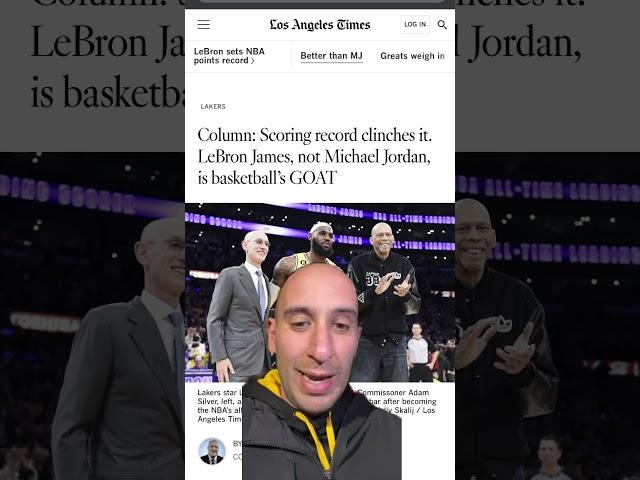 Lebron James: Meet The Basketball Player That Clinched the Scoring Record!