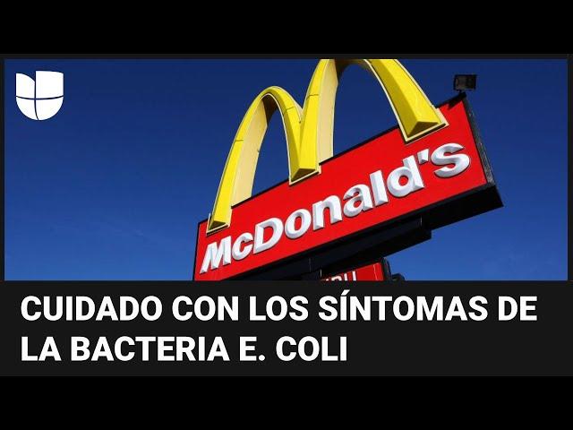 ¿Comiste la hamburguesa Cuarto de Libra de McDonald’s hace poco? Cuidado si tienes estos síntomas