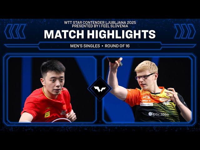 Chen Yuanyu vs Felix Lebrun | MS R16 | #WTTLjubljana 2025