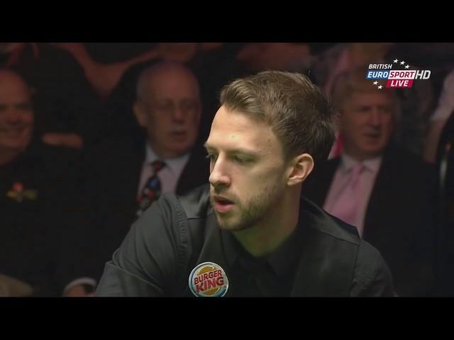Judd Trump 2 Flukes in 3 Shots   Semifinal 2015 World Snooker Championship