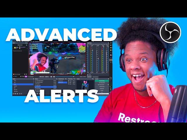 Advanced Twitch Alerts in OBS studio with Streamer Bot