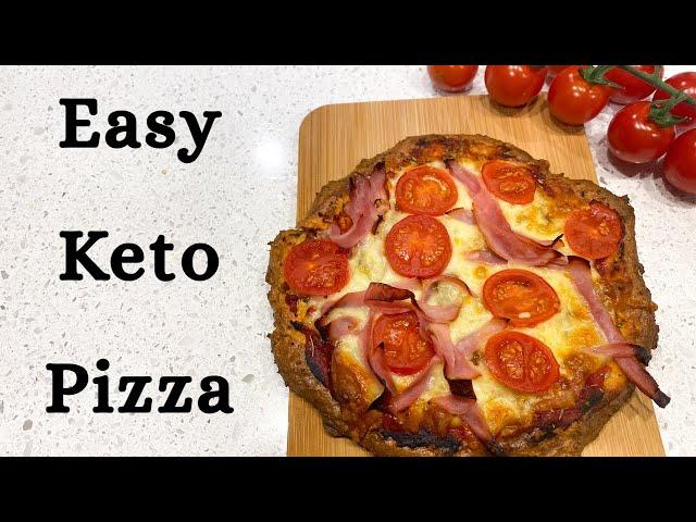 EASIEST EVER KETO PIZZA || Low Carb || Holistic Living Downunder