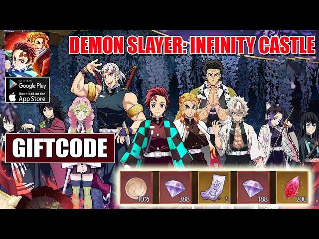 Demon Slayer Infinity Castle & 3 Giftcodes - How to Redeem | Demon Slayer Infinity Castle 3 Codes