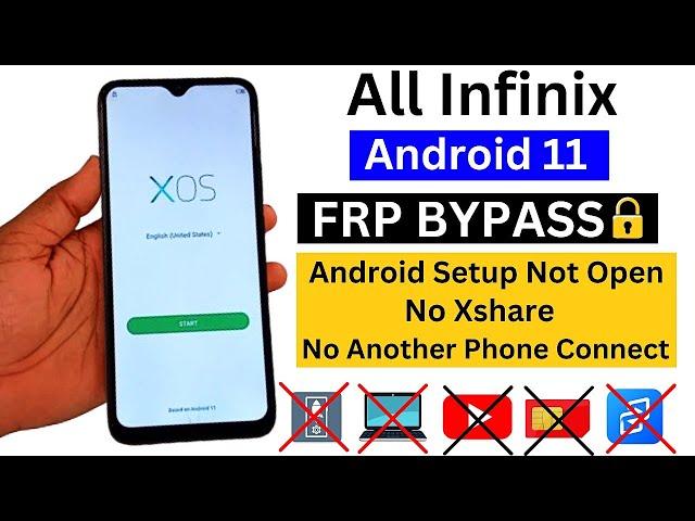 All Infinix Android 11 FRP BYPASS  | 2024 New Method | Infinix Android 11 Google Account Bypass