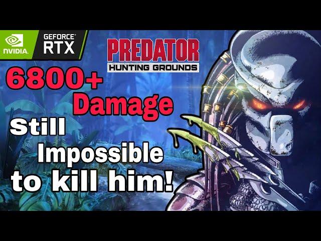 Predator Hunting Grounds 2023 | 6800+ DAMAGE Still Impossible to Kill Scar -Unbeatable PC Predator