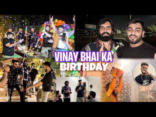 Vinay Bhai Ka Birthday Celebration | Elvish Yadav | Lov Kataria | Awanish Singh