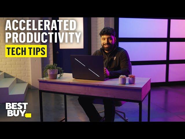 Accelerate Your Productivity on NVIDIA GeForce RTX 50 Series Laptops – Tech Tips from Best Buy