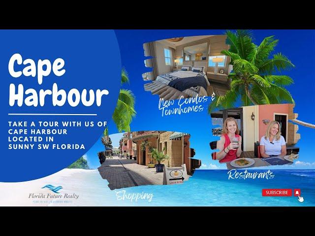 Cape Harbour Marina Cape Coral, FL  Tour! (Marina Village, French Press, Dockside Juicery & More!)