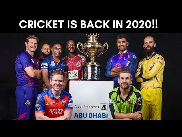 Breaking News: Professional Cricket Returns in 2020 | Abu Dhabi T10 League 2020