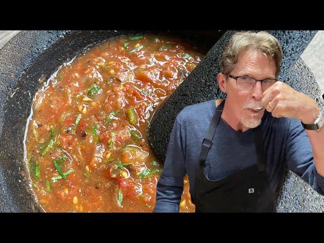 Salsa de Molcajete | Rick Bayless Taco Manual