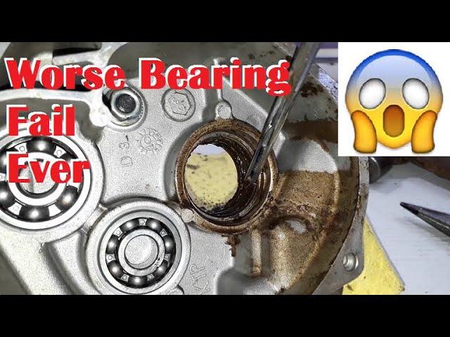 Honda Activa/Hero Pleasure Repair Part-12 Gear box  in Complete detail Broken wheel Bearing