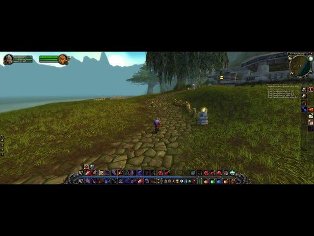 Abandoned village in World of Warcraft