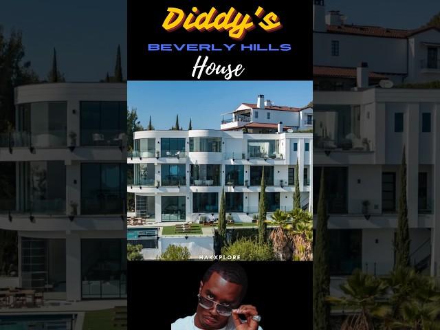 DIDDY'S 14 MILLION DOLLARS MANSION #mansion #diddy #badboy #beverlyhills