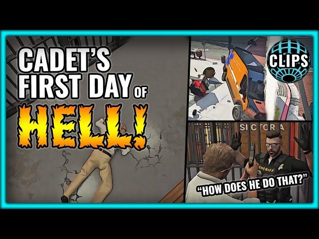 JAMES RANDAL CADET'S FIRST DAY OF HELL!