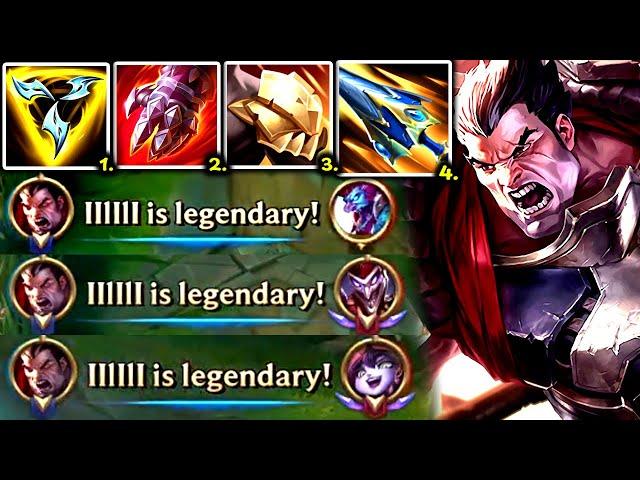 DARIUS TOP IS FREE WINS AND REQUIRES NO SKILL (HIGH W/R) - S14 Darius TOP Gameplay Guide