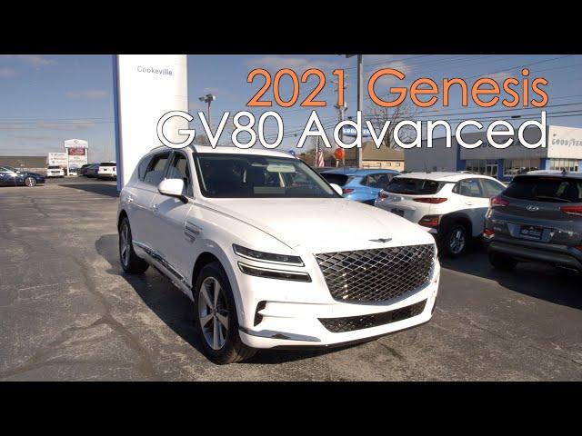 New 2021 Genesis GV80 Advanced Package-Luxury SUV|Hyundai of Cookeville