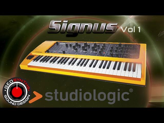 Signus Vol 1 - Studiologic Sledge - Patches 92 to 120 - GEOSynths.com