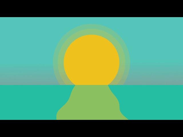 The Sunrise: meditation and visualization exercise. Included in depression treatment - Flow