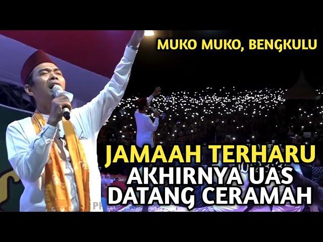 Jamaah Terharu Akhirnya UAS Datang | Ceramah Ustadz Abdul Somad