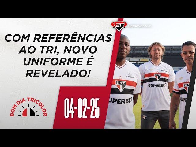 20 ANOS DO TRI! São Paulo e New Balance lançam UNIFORME INSPIRADO | Bom Dia Tricolor