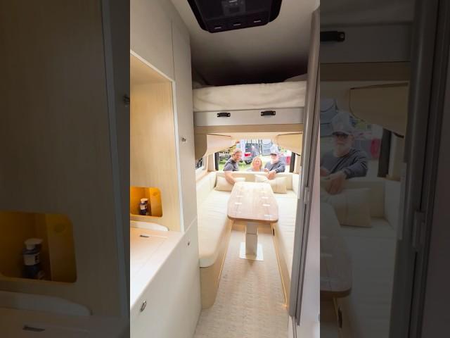 Elevator Bed In A Camper Van - New 2024 Noovo Plus Layout #campervan #vanconversion #vanlife