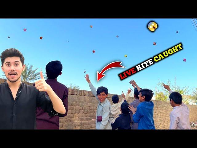 Live kite *Looting* || kite *caughting* || New plastic kite flying test || kite flying🪁