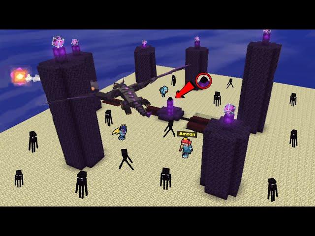 Blockman GO RPG!! Defeating The Enderdragon and ENDERMEN in Bedwars!! (Blockman GO)