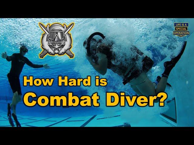 How Hard is the SPECIAL FORCES SCUBA School?