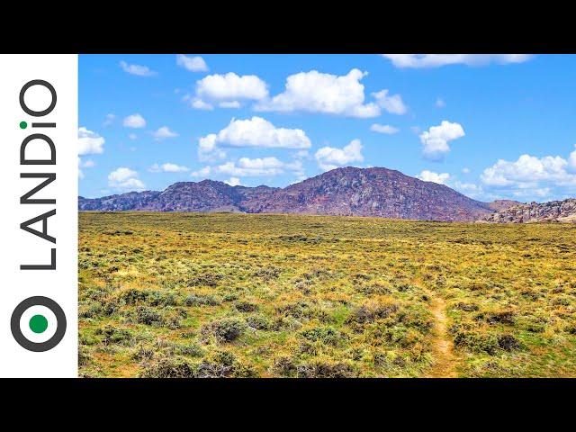 SOLD by LANDiO • 40 Acres of Land for Sale in Wyoming Mountain Views bordering BLM Land