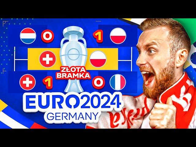 ZŁOTA BRAMKA DECYDUJE KTO WYGRA EURO 2024!