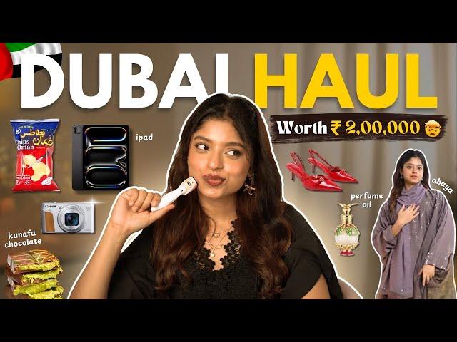 DUBAI HAUL WORTH *2 Lakhs*?! ️ Alfiya Karim Khan