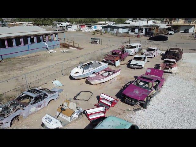 Niland, CA The Salton Sea and Slab City