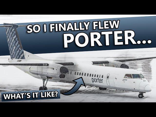 So I Finally Flew Porter...