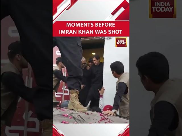  Video: Moments Before Imran Khan Was Shot In The Rally #shorts #imrankhan