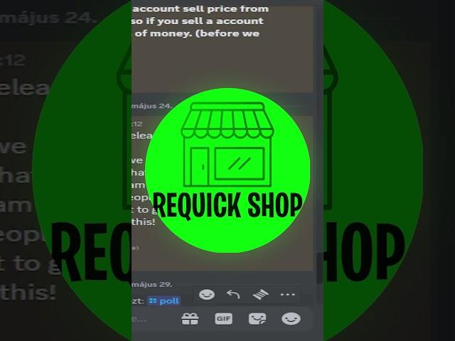 ReQuick Is now Open! #account #discord #selling #cheap