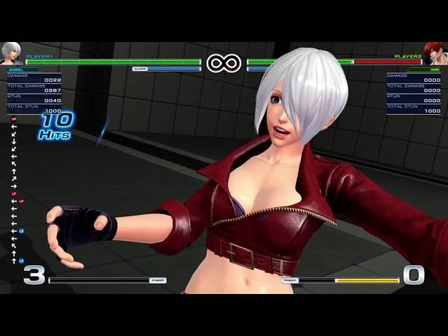 kof14 アンヘル お手玉コンボ