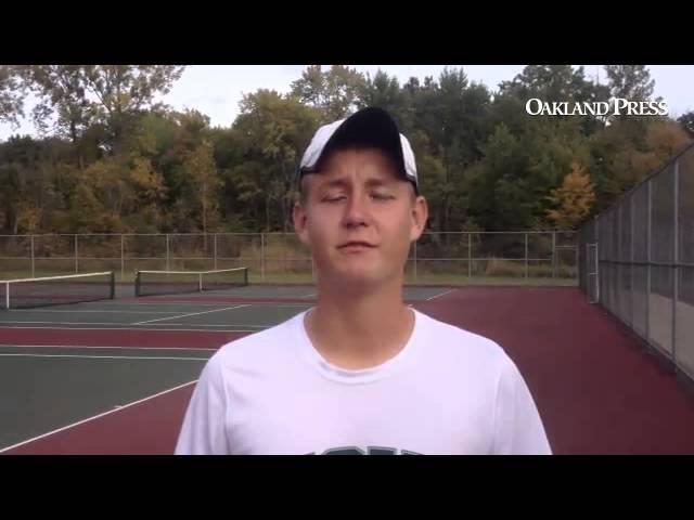 Novi junior Maxx Anderson talks about his doubles lineup expectations this weekend  #mipztennis #mip