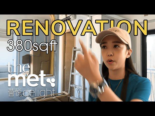 Renovating a 380sqft apartment 'The Met Delight 薈悅' | Inch. Interior Design