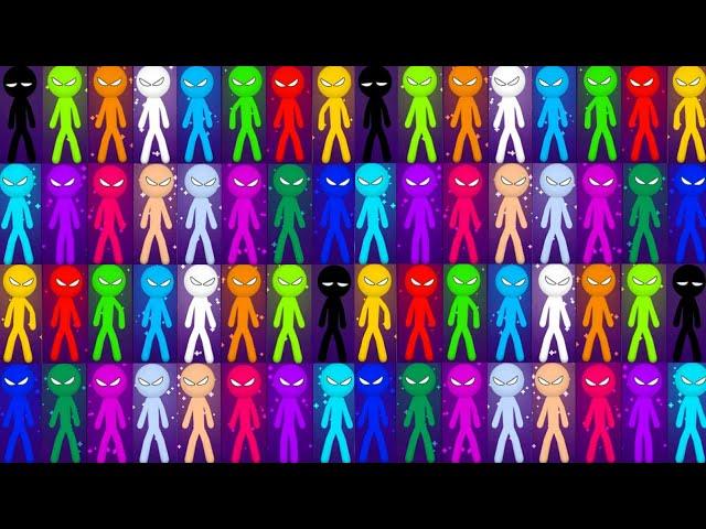 The STICKMAN Mini GAMES Tournament Gameplay - STICKMAN PARTY 1 2 3 4 ( android / ios )