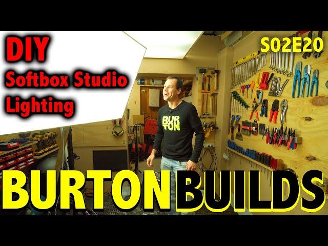 DIY Video light for YouTube - Burton Builds [4K]