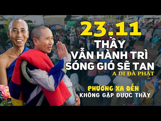 Thầy Thích Minh Tuệ Vẫn Hành Trì Hạnh Tu Đầu Đà, Phật tử phương xa đến nhưng không gặp được thầy