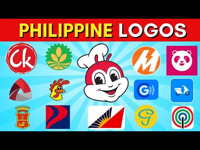 Can you NAME these PHILIPPINE LOGOS? || Logo Quiz