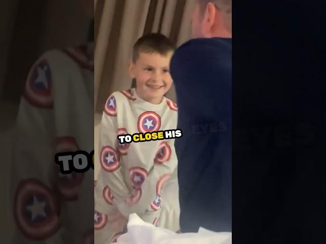 He shocked his dad with this incredible trick 