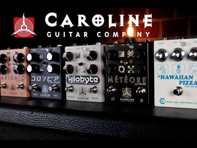 Caroline Guitar Company // Arigato, Hawaiian Pizza, Kilobyte, Météore, Shigeharu, Somersault