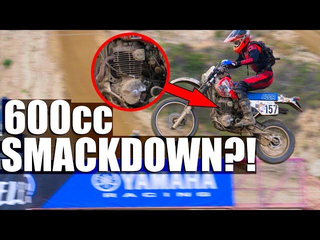 Was Racing The XR600R TOO INTENSE?!