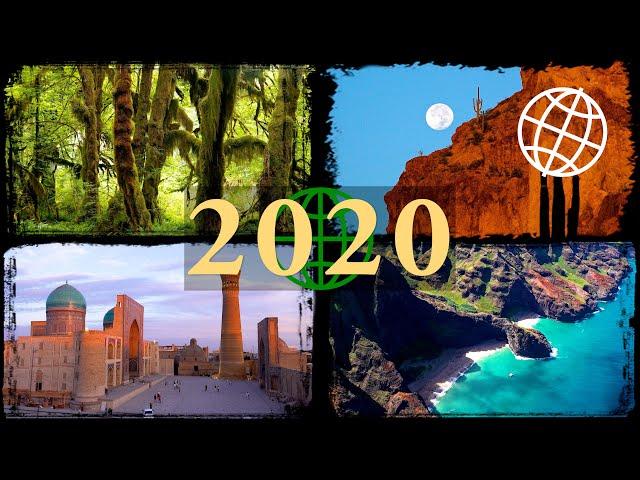 2020 Rewind: Amazing Places on Our Planet in 4K (2020 in Review)