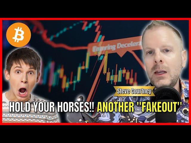 ALERT!! I'm 100%. Bitcoin Trend Is Reversing FAST. Steve Courtney Crypto