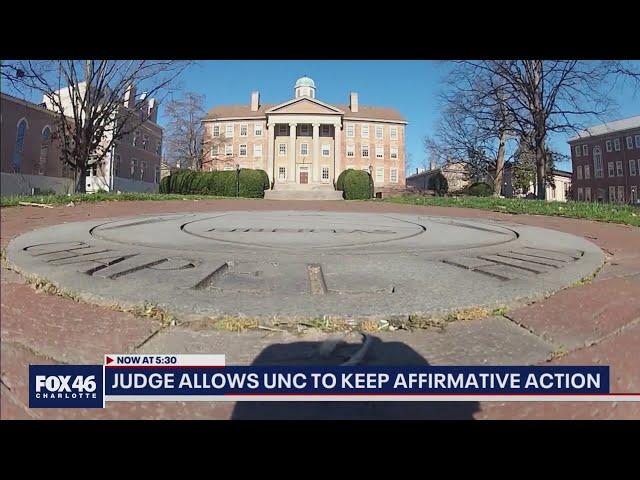 Affirmative action upheld at UNC Chapel Hill